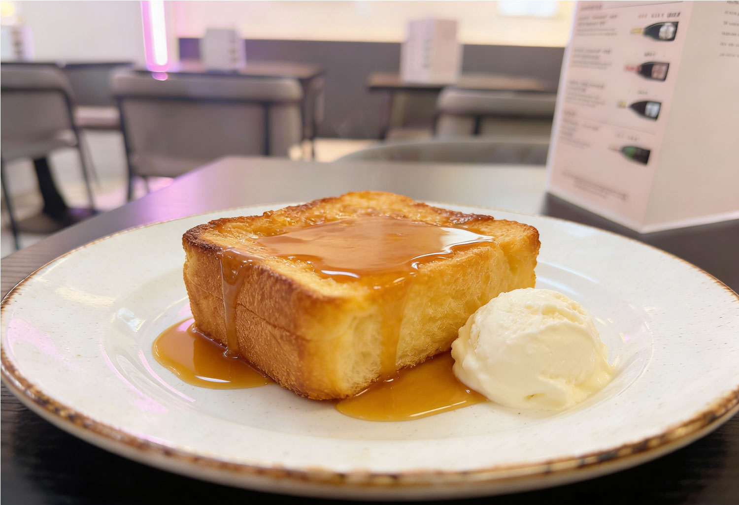 Pain perdu simple – à La Frégate, brasserie conviviale